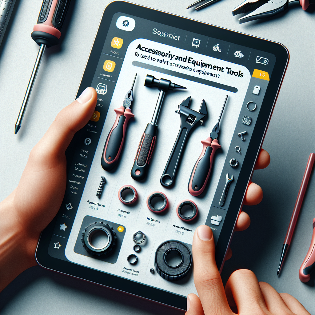 Zubehör- und Equipment-Tools